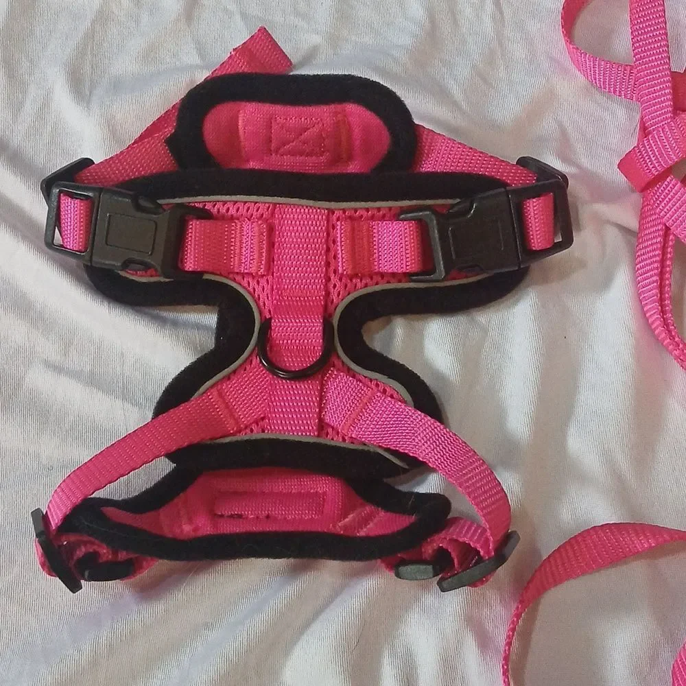 Cat Harness  Leash for Walking, Escape Proof Soft Adjustable Vest Harness Sz XXS